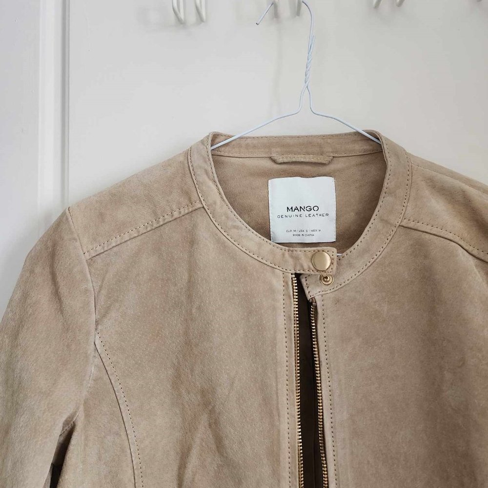 MANGO - Real Suede Jacket